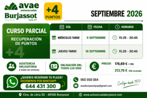 Curso Recuperacion Puntos Parcial 9 10 Septiembre 2026 01