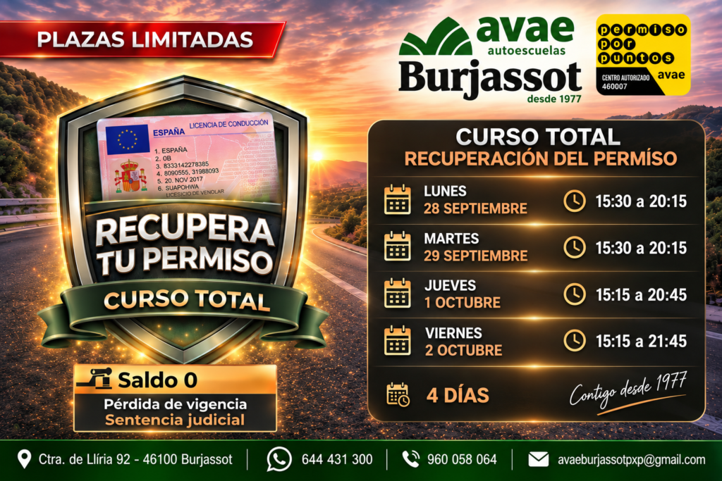 Curso Sensibilización y Reeducación Vial